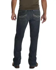 Wrangler Men's 20X No. 42 Glasgow Vintage Stretch Slim Bootcut Jeans - 1042Mwxgg