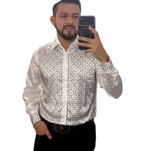 Night-Rhinestone Long Sleeve (FITTED)