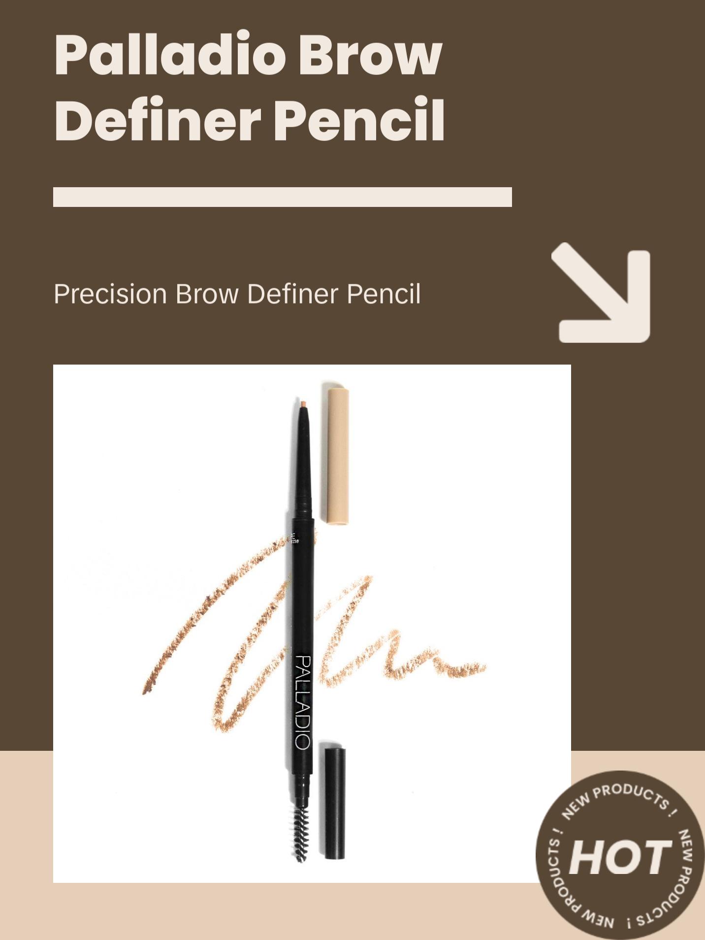 Palladio Brow Definer Micro Pencil - Makeup Tool for Flawless Application