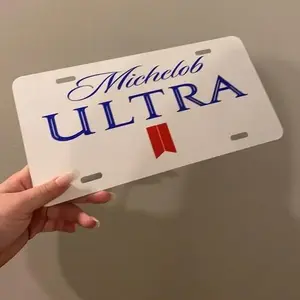 Michelob Ultra License Plate