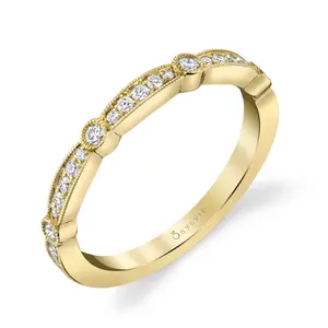 Sylvie Modern Stackable Band - Avery SKU: B0041-023/D4Y