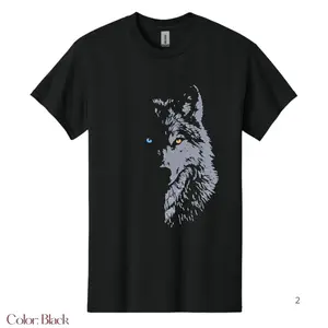 Wolf Grey Graphic Tee | Wolf Grey 5s Matching Shirt | Vintage Aesthetic Streetwear T-Shirt for Men & Women | Retro Mood 24:7 Apparel
