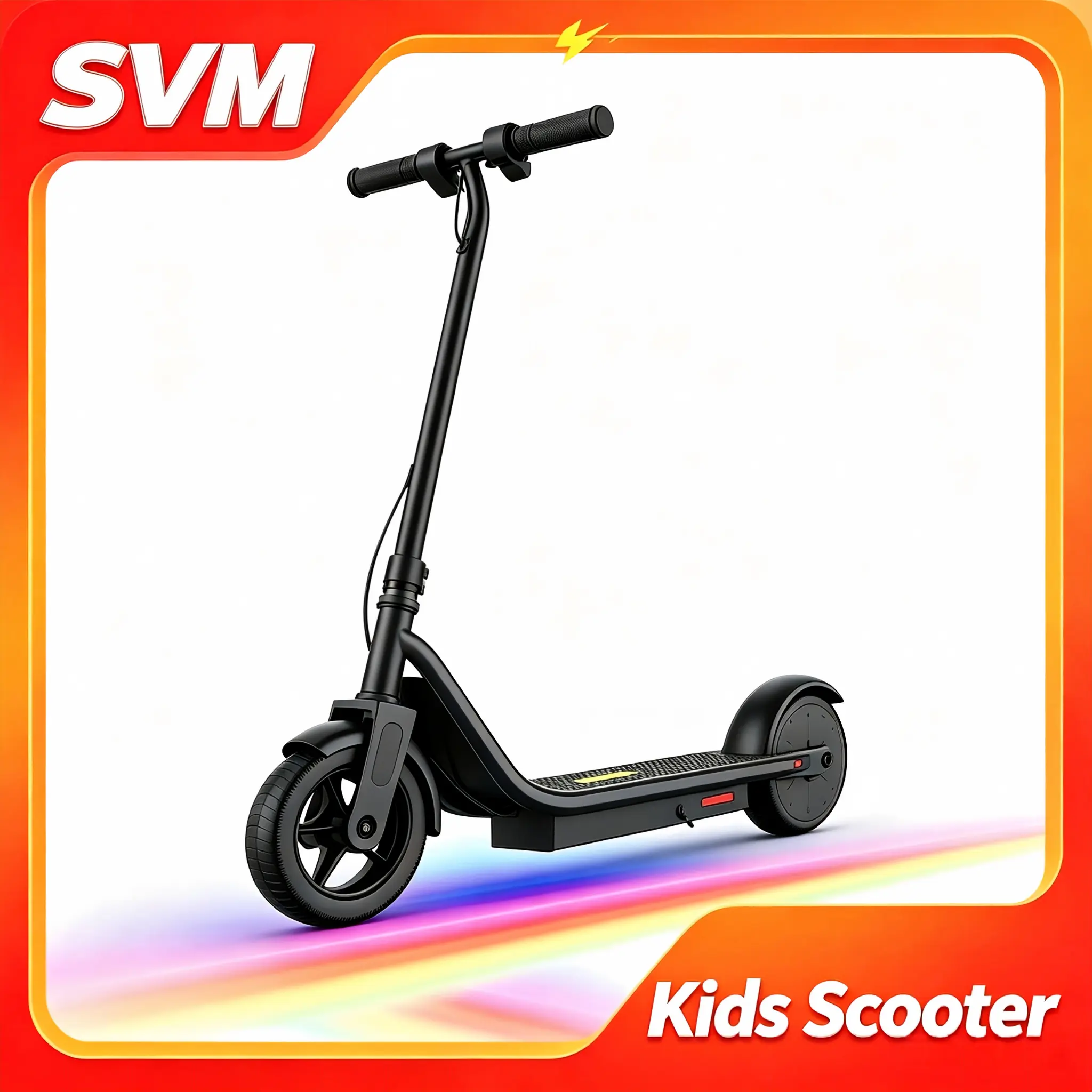 Kids Electric Scooter - 250W Motor, 3-Speed Adjustable, LED Display, EABS & Foot Dual Brake, Long Battery Life, Safe Outdoor Sports Toy, Ideal Boy Gifts for Birthday, Graduation