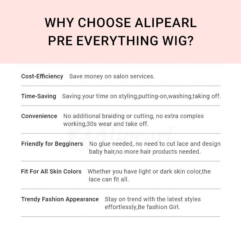 【Live Flash Sale】Alipearl Hair Pre Braided Deep Wave Stylist Wig Ready To Go Glueless 13x4 Lace Frontal Wig Pre Styled Pre Everything Wig 180% Density TikTokShopBacktoSchool FallFreshness
