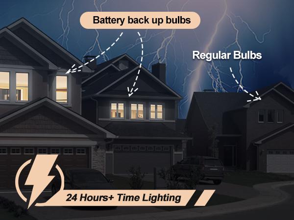 DEBAOBULB Warrenty Brand Cool White 9W 1200mAh Rechargeable LED Light Bulb with Hook for Home Power Failure & Outdoor Use 6000K Energy Efficient Emergency Lighting Outdoorfun