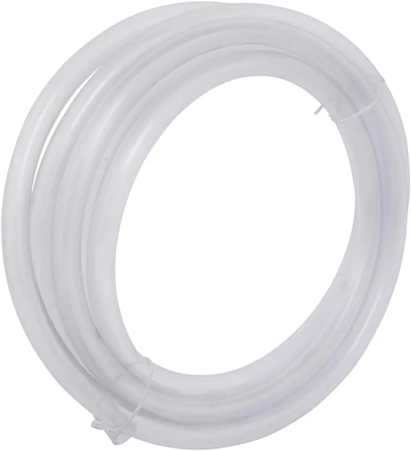 Eastman 1/2" ID x 5/8" OD Clear PVC Vinyl Tubing 10 Ft Flexible FDA-Compliant Hose for Water Transfer, Drainage, Aquarium, Beverage & Low-Pressure Applications (Model 98568)