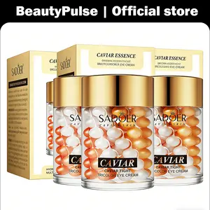 【BUY 1 GET 2 FREE】Caviar Essence Eye Cream Refreshing Hydrating Lotion for Women Holiday Skincare Moisturizing Gel Korean Skincare Products - Moisture