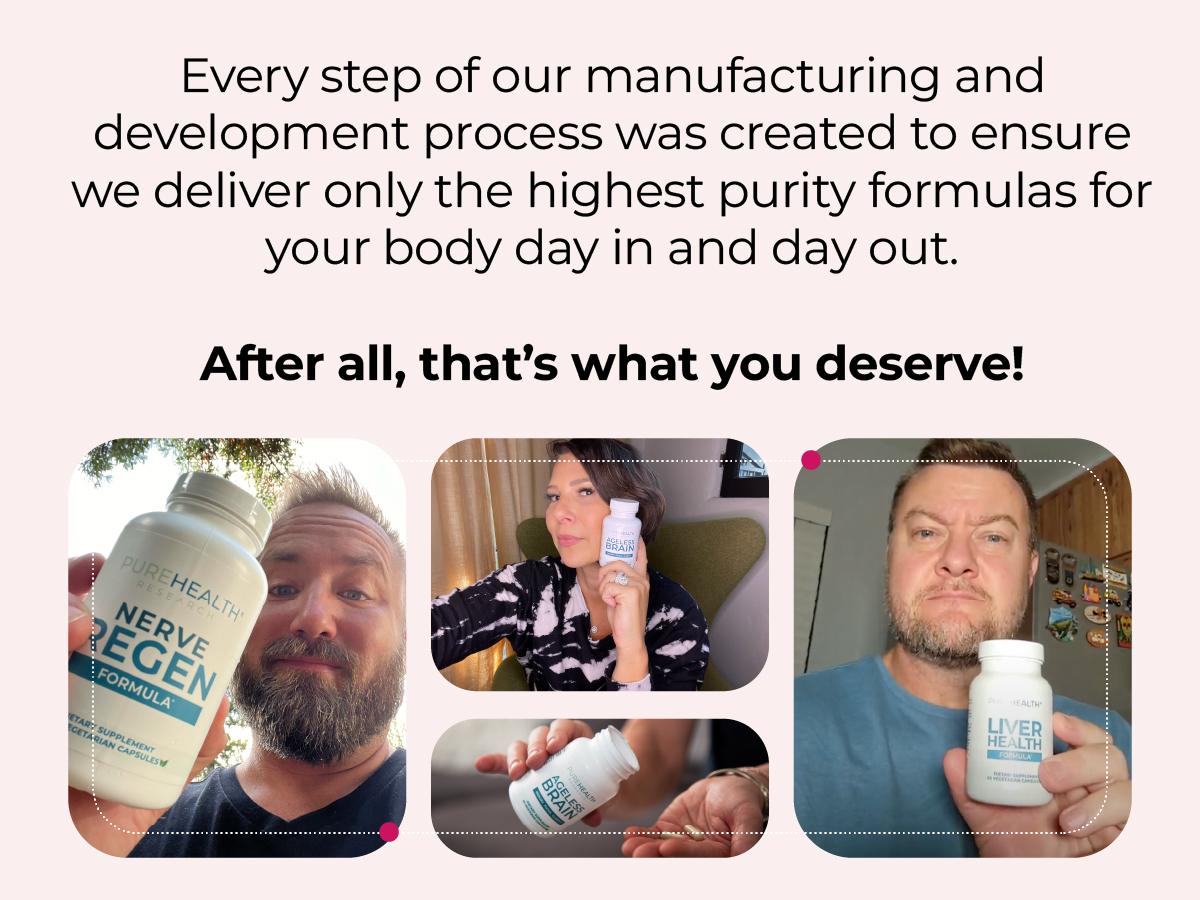 Ageless Brain Supplements for Memory and Focus by PUREHEALTH RESEARCH - Nootropic Brain Supplement - Brain Health Supplements for Adults - with Vitamin B6, Niacin, Alpha GPC & More, 60 Capsules Fitness Edible Dietary Healthcare