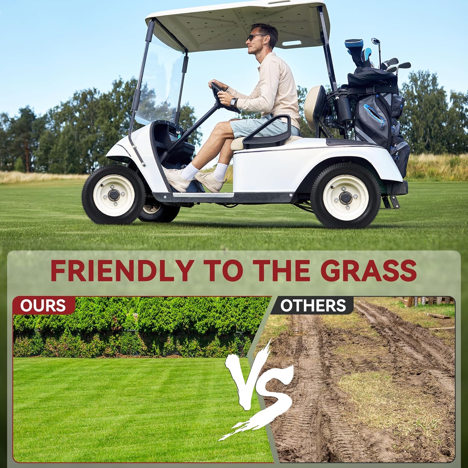 YITAMOTOR 22x9.5-12 Lawn Mower Tires, Suitable for Lawnmowers, Motorcycles, Garden Tractors, Golf Carts, and Farm Equipment, 4Ply, Set of 2 YITAMOTOR 22x9.5-12 Lawn Mower Tires, Suitable for Lawnmowers, Motorcycles, Garden Tractors, Golf Carts, and Farm Equipment, 4Ply, Set of 2