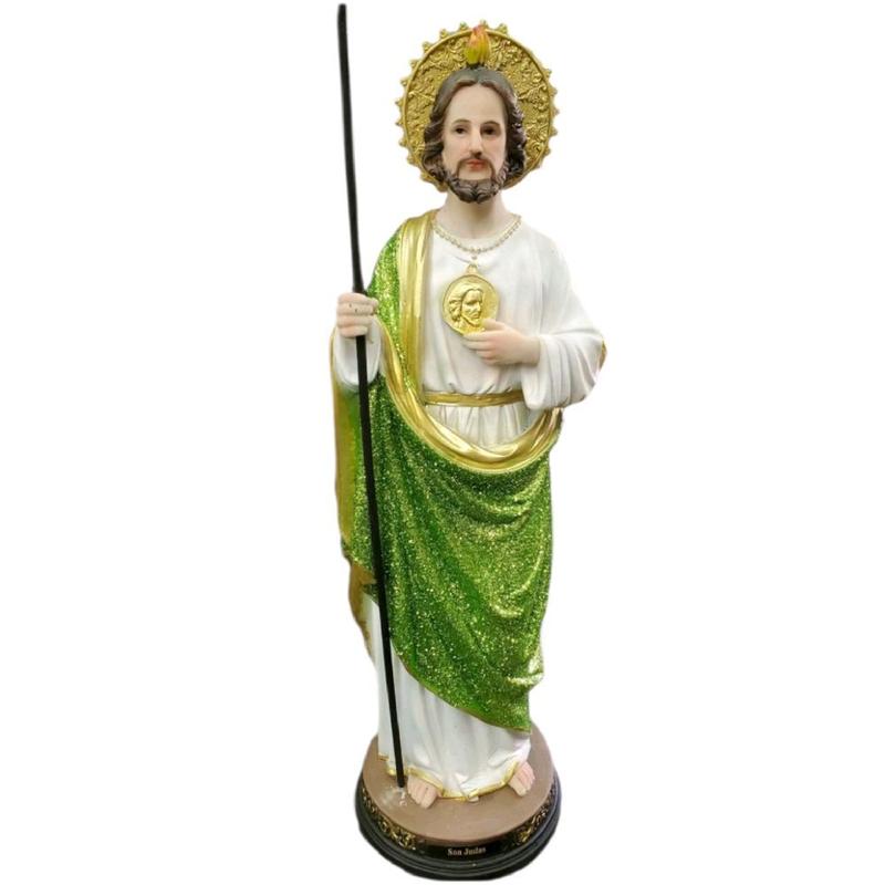 San Judas 24" Inch Tall Con Capa Statue- St Jude  Standing Religious Decor brand new in Box Ornaments Religious Decor Patron Saint Tadeo