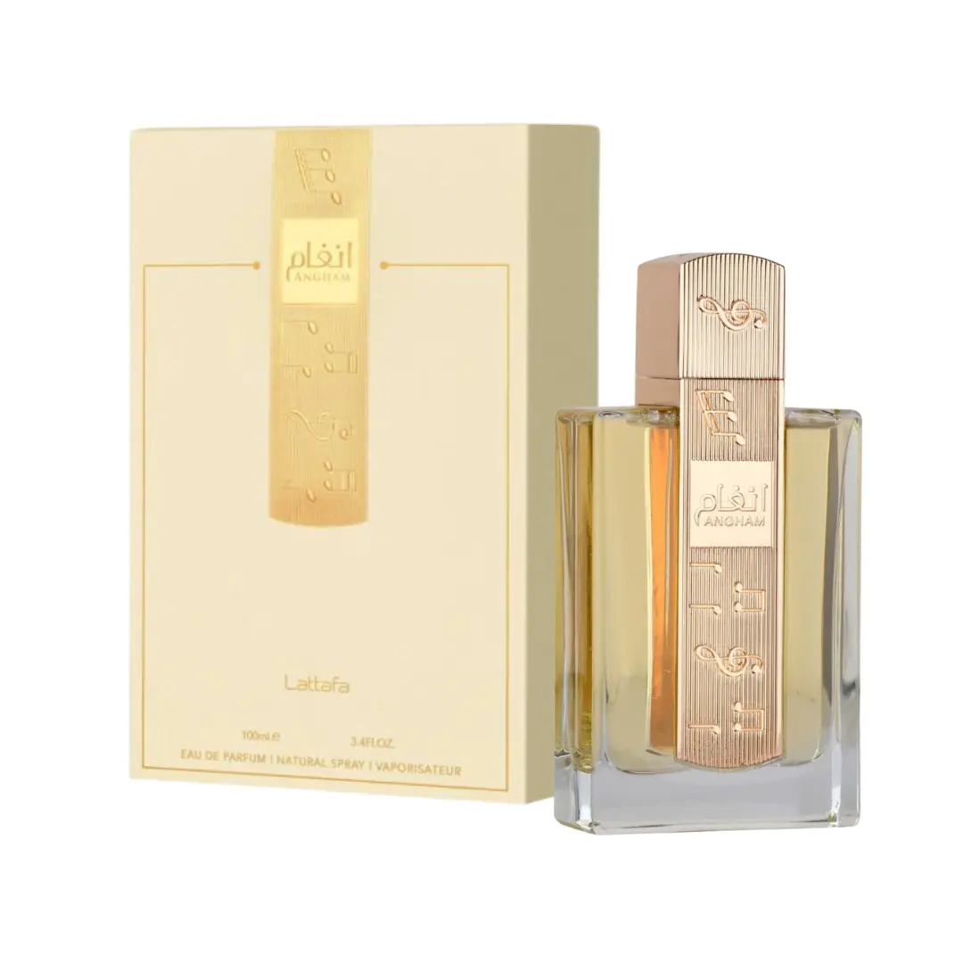 Lattafa ANGHAM Women's Luxury EDP Spray Fragrance - Floral Amber Vanilla Scent, 3.4oz(100ml) Perfumes for Women, Beauty Products for Personal Care