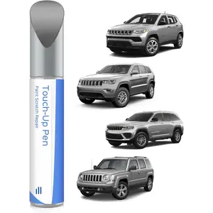 PSC/JSC Billet Silver Metallic Touch Up Paint Compatible with Jeep Exact Match Chips and Nicks Touch Up