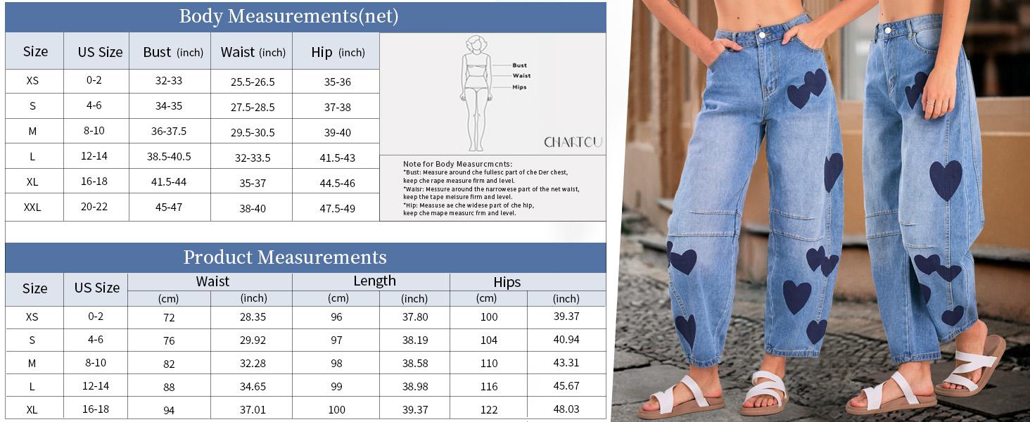 Chouyatou women's casual printed horseshoe jeans Y2k loose mid-rise versatile jeans SpringStatements