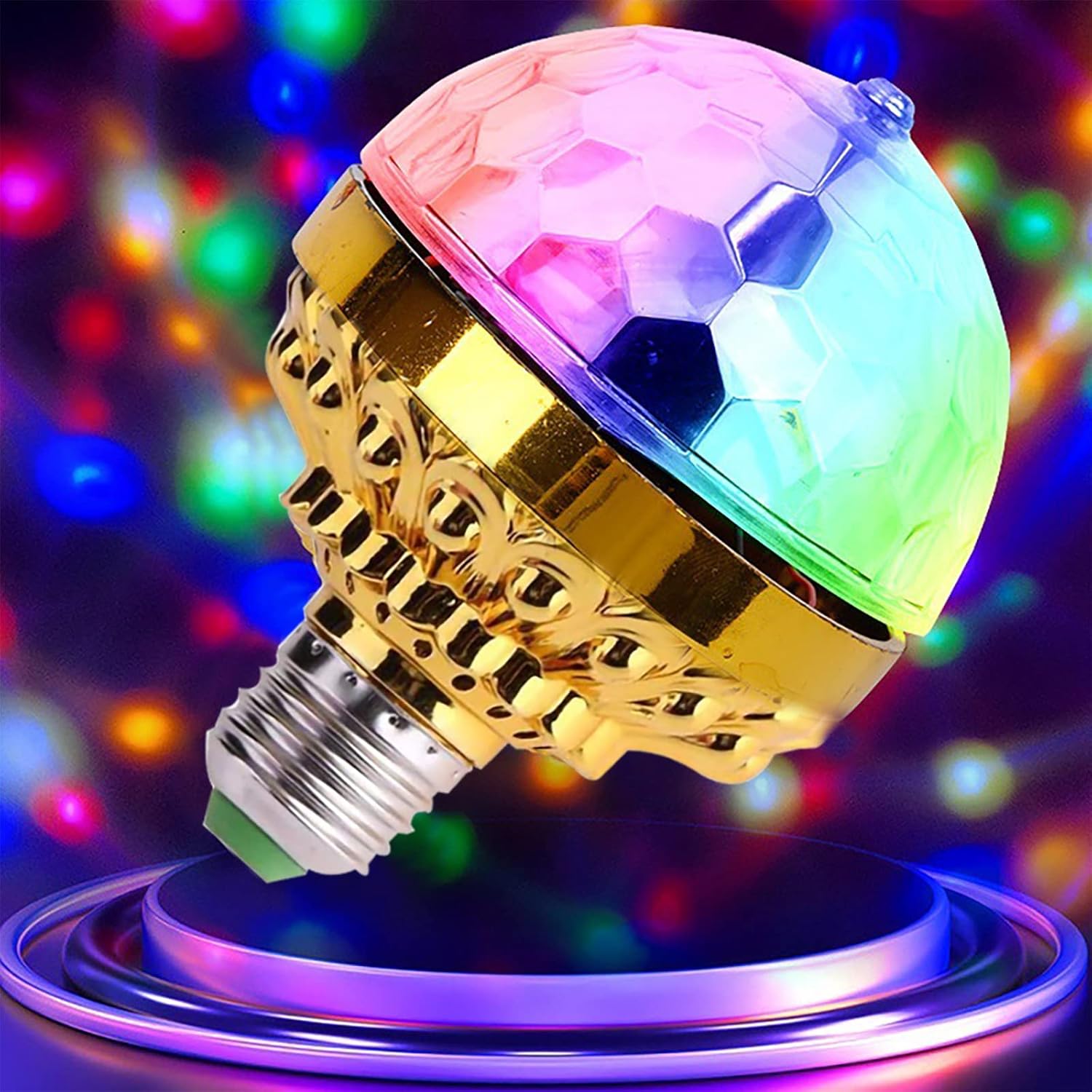 Lights Disco Ball Magic Ball Stage Light with Sockets Stage Decor Lights for Home Dance Christmas Party