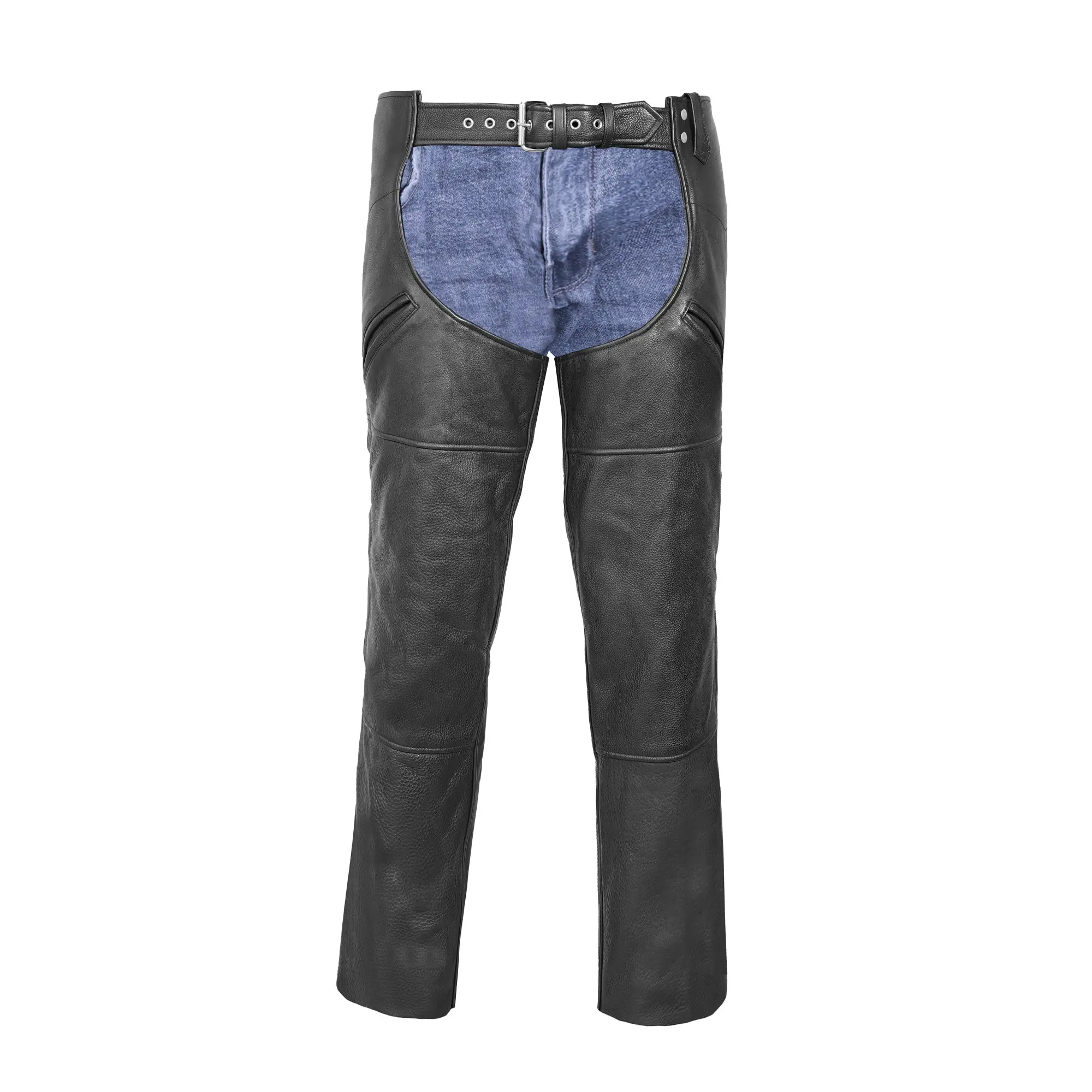 Latigo™ Unisex  leather motorcycle chaps