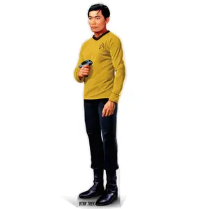 Lieutenant Hikaru Sulu Life-Size Cardboard Cutout | Star Trek