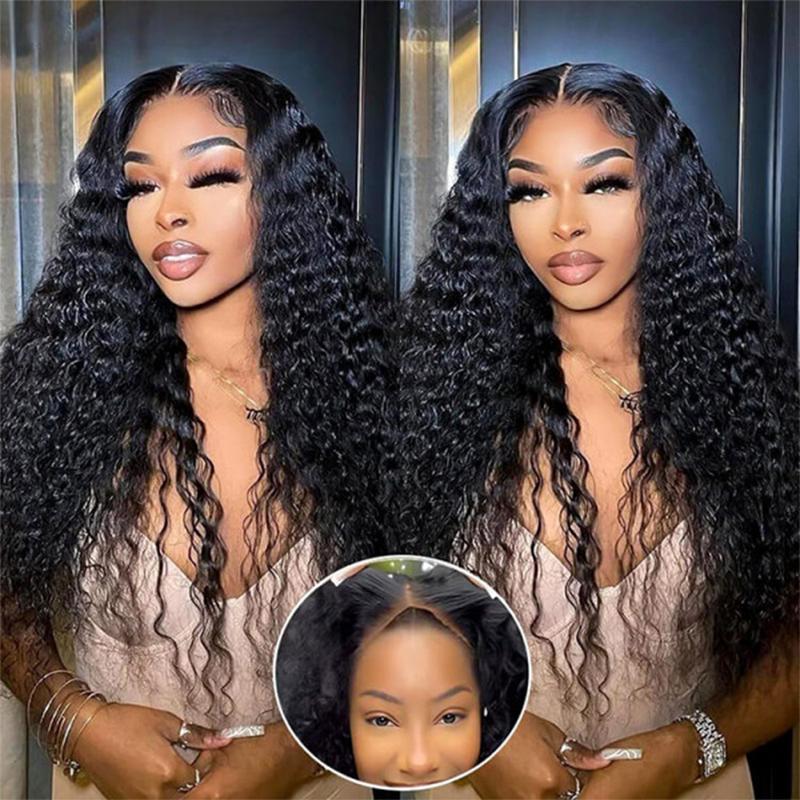 SuperNova Ready & Go Deep Curly Glueless 4x7 Lace Closure Wig