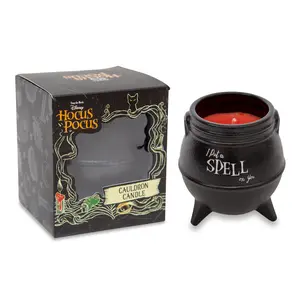 Disney Hocus Pocus "I Put A Spell On You" Ceramic Cauldron Candle