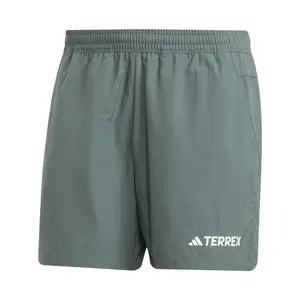 adidas Mens Terrex Multi Athletic Shorts Casual Bottoms Casual - Green