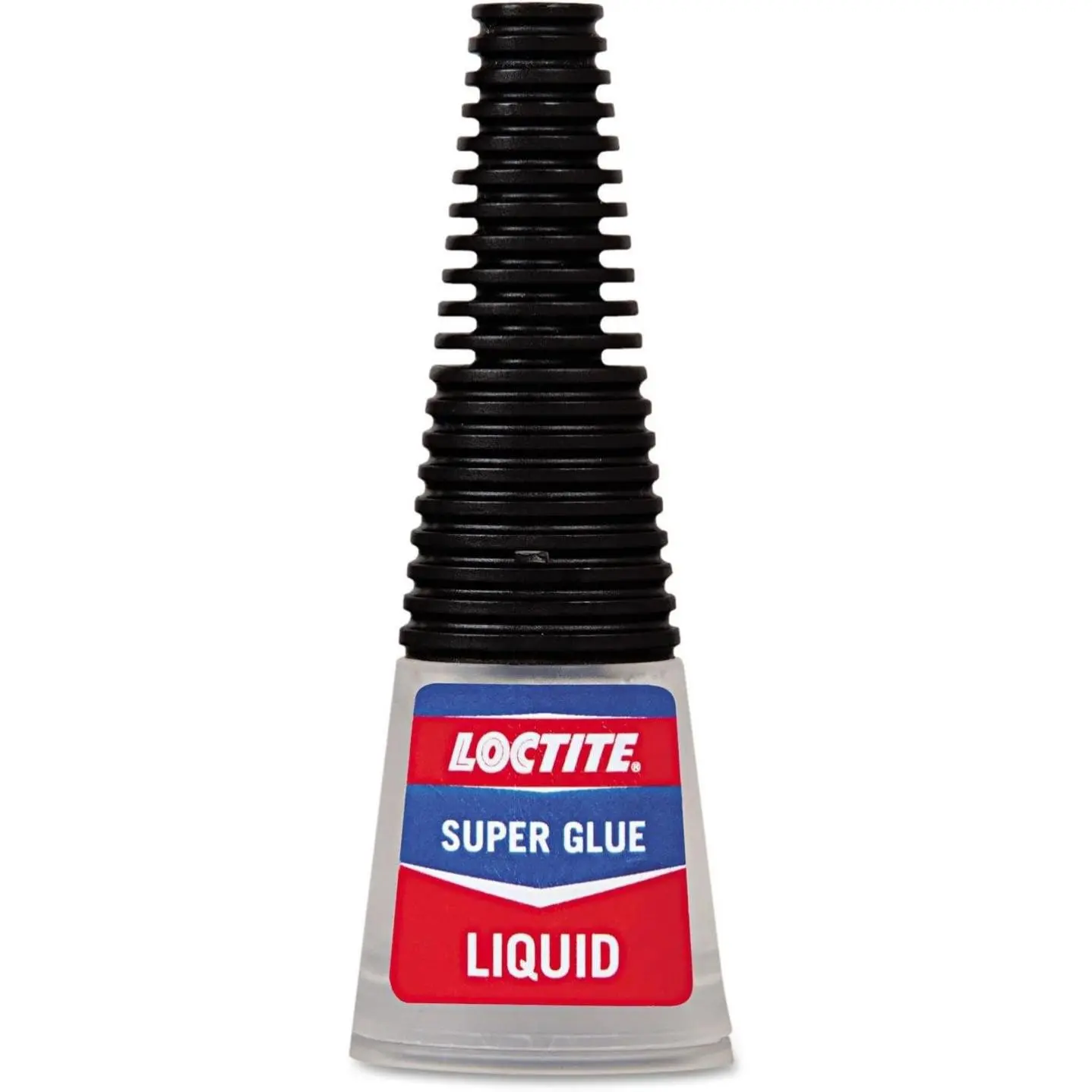 Loctite Fast-Drying Super Glue Single Bottle (1 Each, .18 oz) - Easy-Open Cap, Pin-Point Nozzle, Continuous Flow, Clog-Free Performance for Textiles, Cork