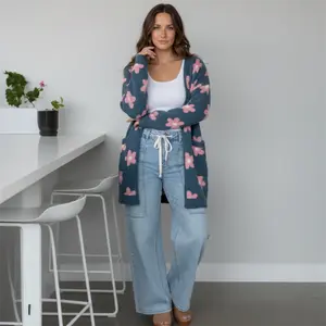 Spring Cloud Cardigan with Pockets