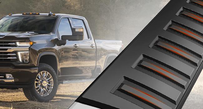 YITAMOTOR 6 inches Running Boards for 2019-2024 Chevrolet Silverado 1500/GMC Sierra 1500 / 2020-2024 Silverado 2500HD 3500HD Double Cab/Sierra 2500HD 3500HD Double Cab, Side Step Nerf Bars Car Accessories Truck Automotive Parts Vehicle Replacement