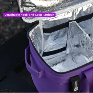 Aluminum Foil-Lined Cooler Bag | Long-Lasting Insulation | Chilled Cola & Beer | Outdoor Picnic Meal Bag