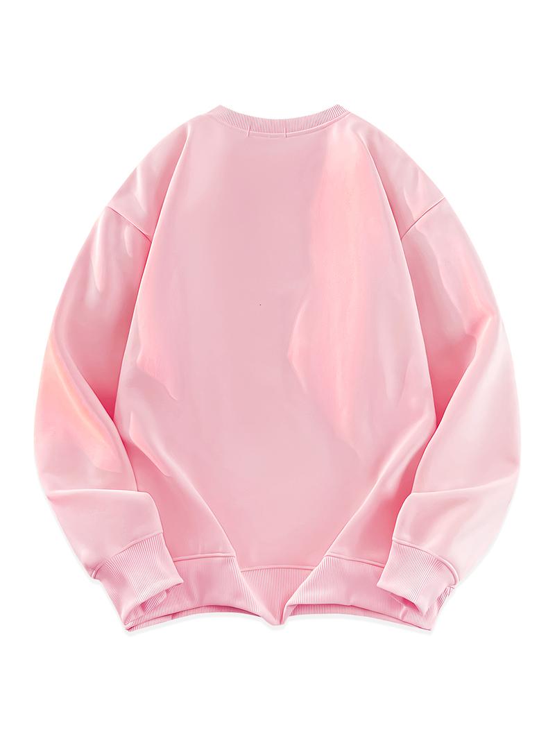 CCCMAI Casual Long Sleeve Crewneck Pullover Sweatshirt for Women & Men Festival Gift Available in Multiple Colors Men's Clothes for Daily Wear