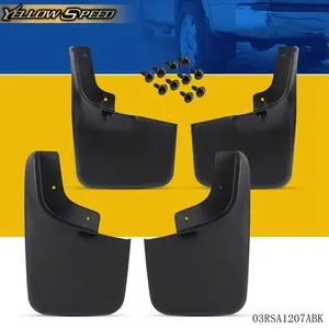 4 PCS Fit For 2004-2014 Ford F-150 Molded Splash Guards Mud Flaps New Front&Rear