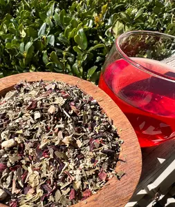 Tingle Tea for Libido - Aphrodisiac Blend with Hibiscus, Gingko Biloba, Damiana, Tribulus & Ashwagandha for Enhanced Sexual Pleasure & Desire