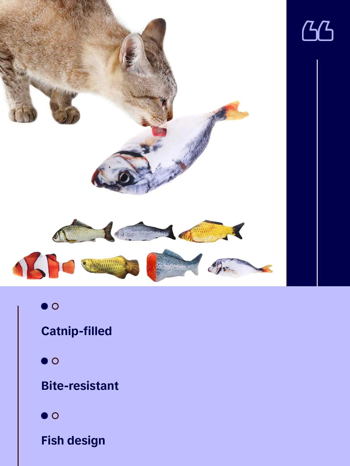 Creative Fish Shape Pet Toy