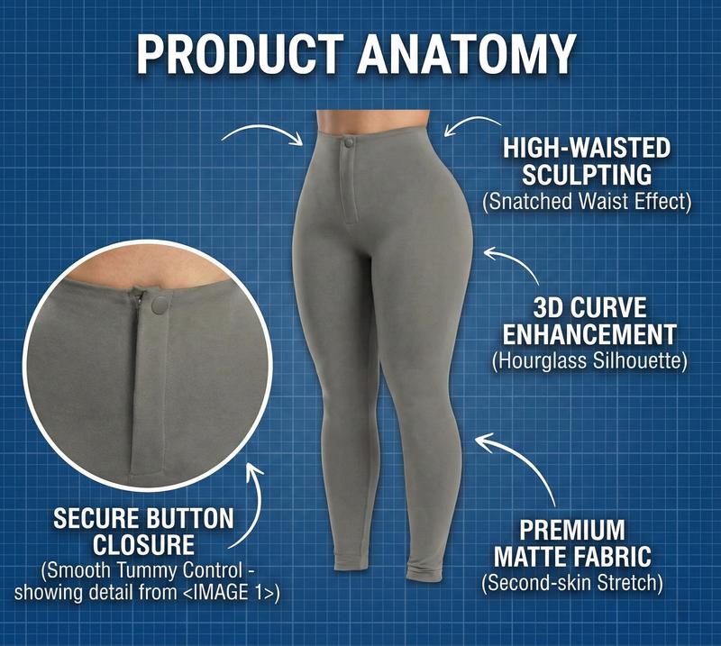 ChicCurve Shapewear Leggings for Women Tummy Control High Waisted Ultra Stretch Comfortable Fit ChicCurve Shapewear Leggings for Women Tummy Control High Waisted Ultra Stretch Comfortable Fit