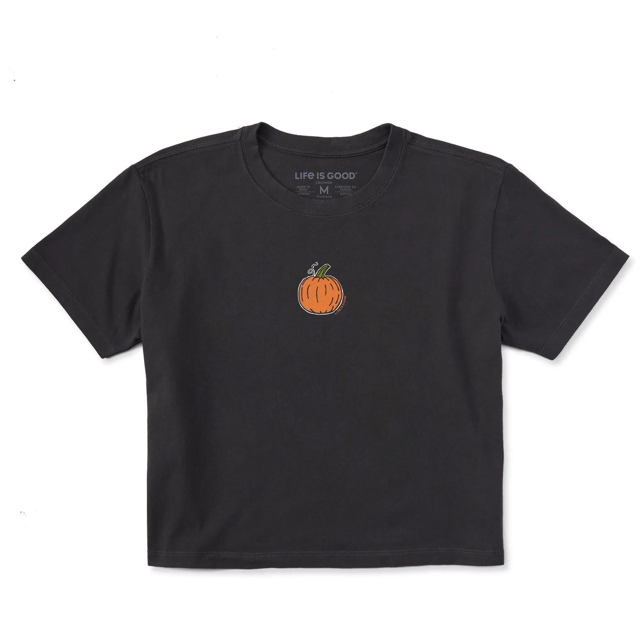 Women's Li'l Pumpkin Short Sleeve Crusher Boxy Tee