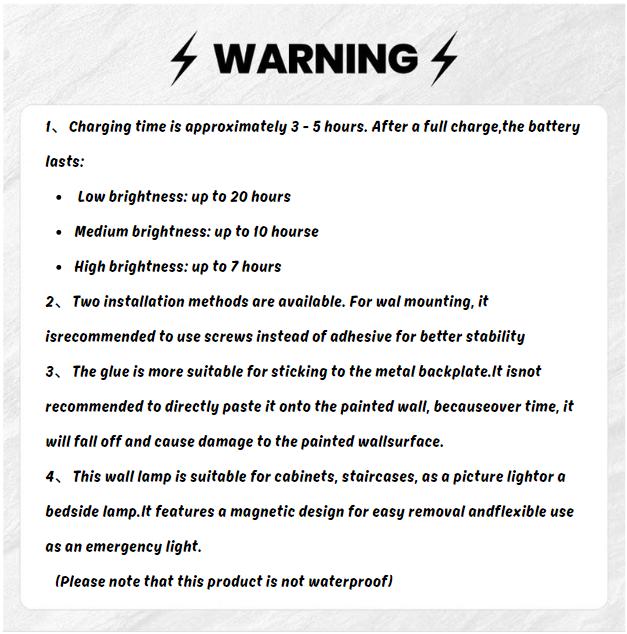 Valentine's Day gift   Nexillumi 2-Pack Rechargeable LED Night Light 3 Levels Brightness 360° Magnetic Rotation Wireless Bedside Porch Desk Lighting