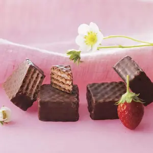 Chocolate Wafers "Strawberry Cream (12 Pcs)"