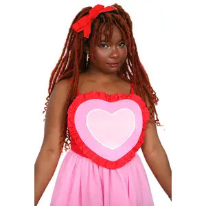 Love on Fire Heart Corset Top