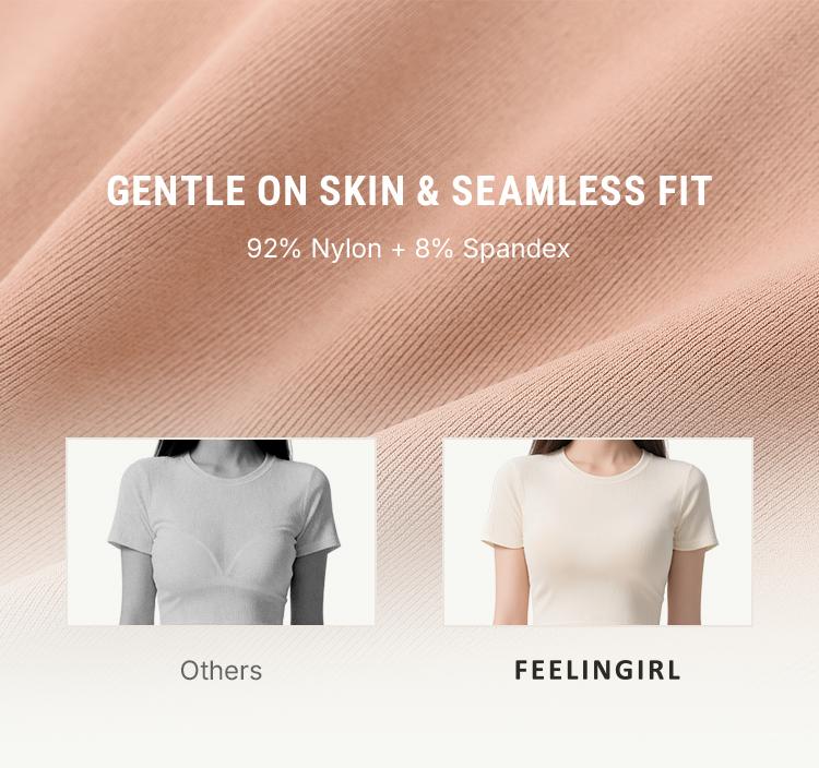 FeelinGirl Wireless Push Up Bra for Women, Seamless Comfort Bralettes No Underwire Supportive Full Coverage Everyday Bras  livestream#21 dealsforyoudays