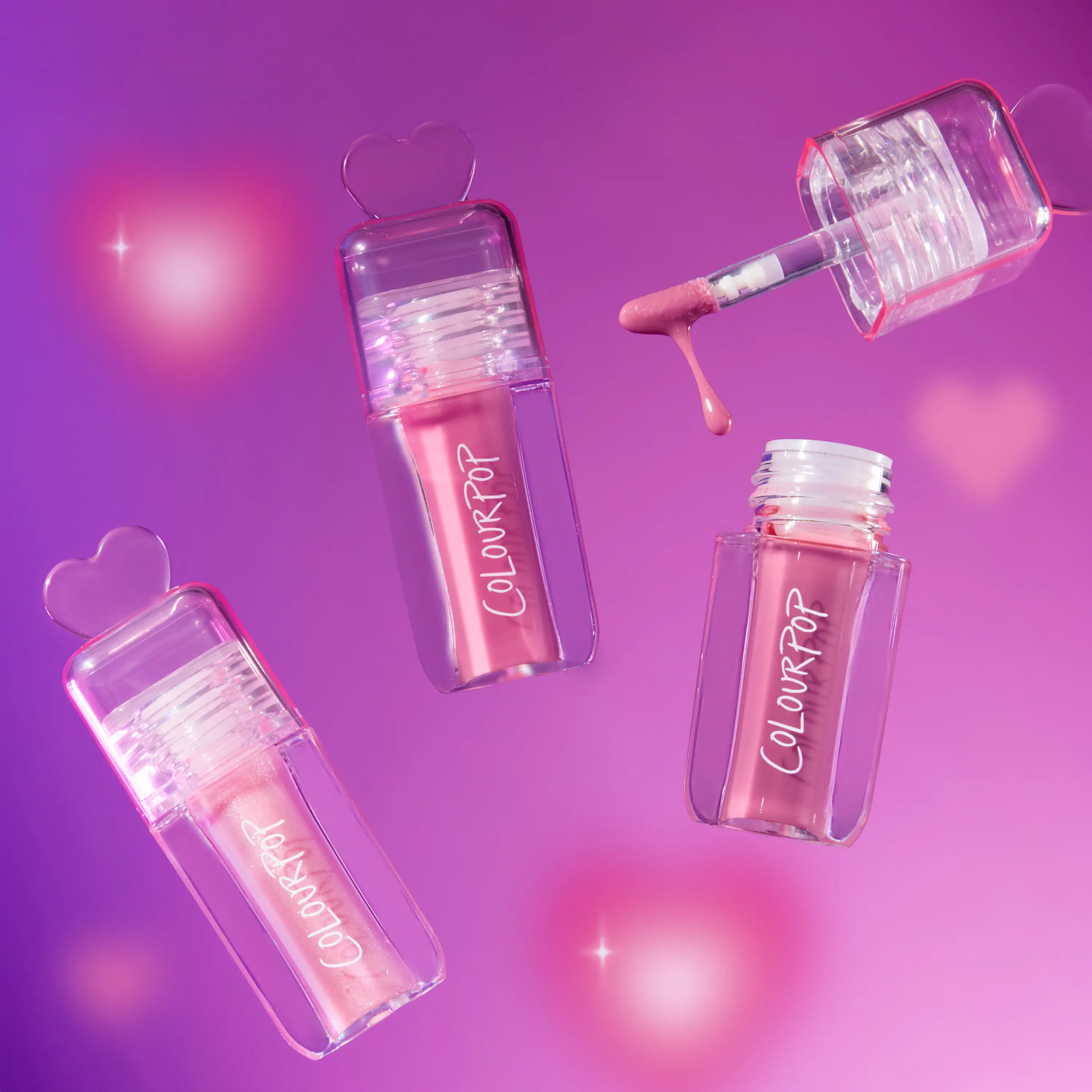 ColourPop Gloss Me Up Ultra Glossy Lip Set - 3 Limited Edition Hydrating Lip Glosses