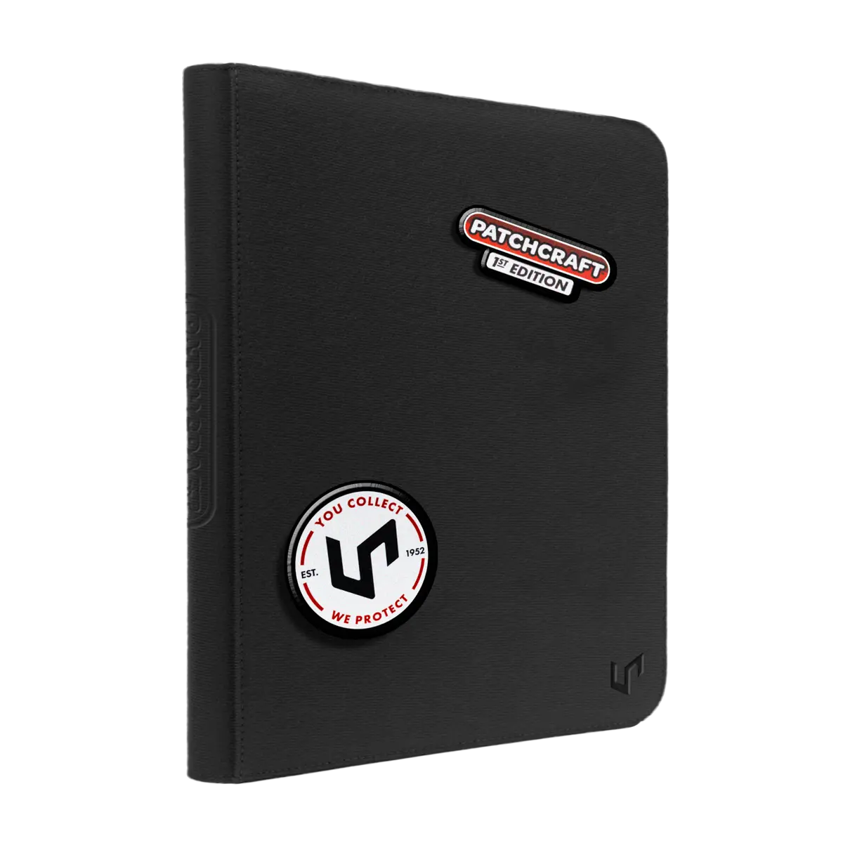 PATCHCRAFT™ Zippered 9-Pocket PRO-BINDER® Black