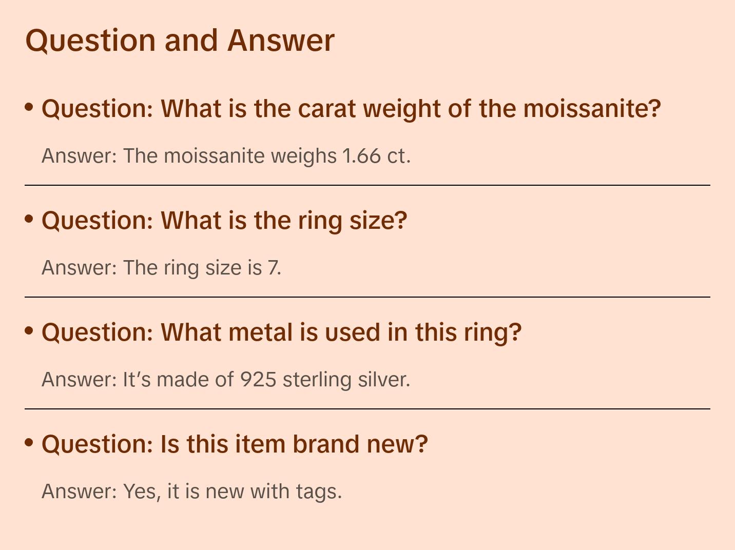 King of Bling's 1.66ct Yellow Guard Wrap Insert 925 SilverMoissanite Solitaire Enhancer Ring SZ7