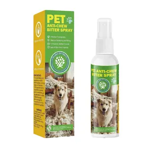 120ml Pet Anti-Chew Bitter Spray,Effective Training Solution to Deter Dogs and Cats from Chewing Furniture and Other Household Items,Safe and Non-Toxic Formula