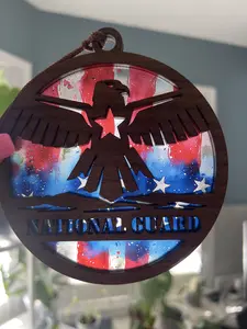 National Guard Suncatcher for Sunny Window National Guard Suncatcher for Sunny Window