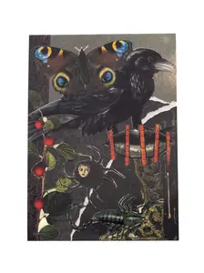 Gothic Night Collage Print 5x7"