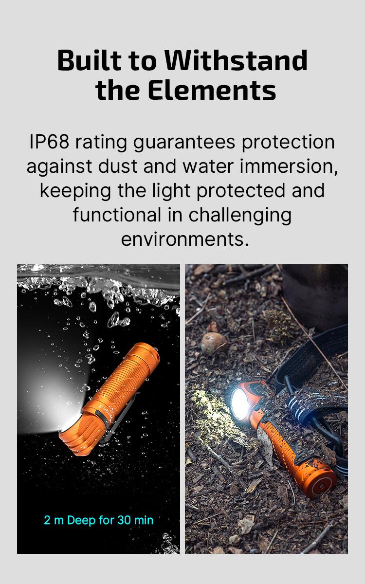 OLIGHT Perun 3 Headlamp 3000 Lumens White Light and Red Light