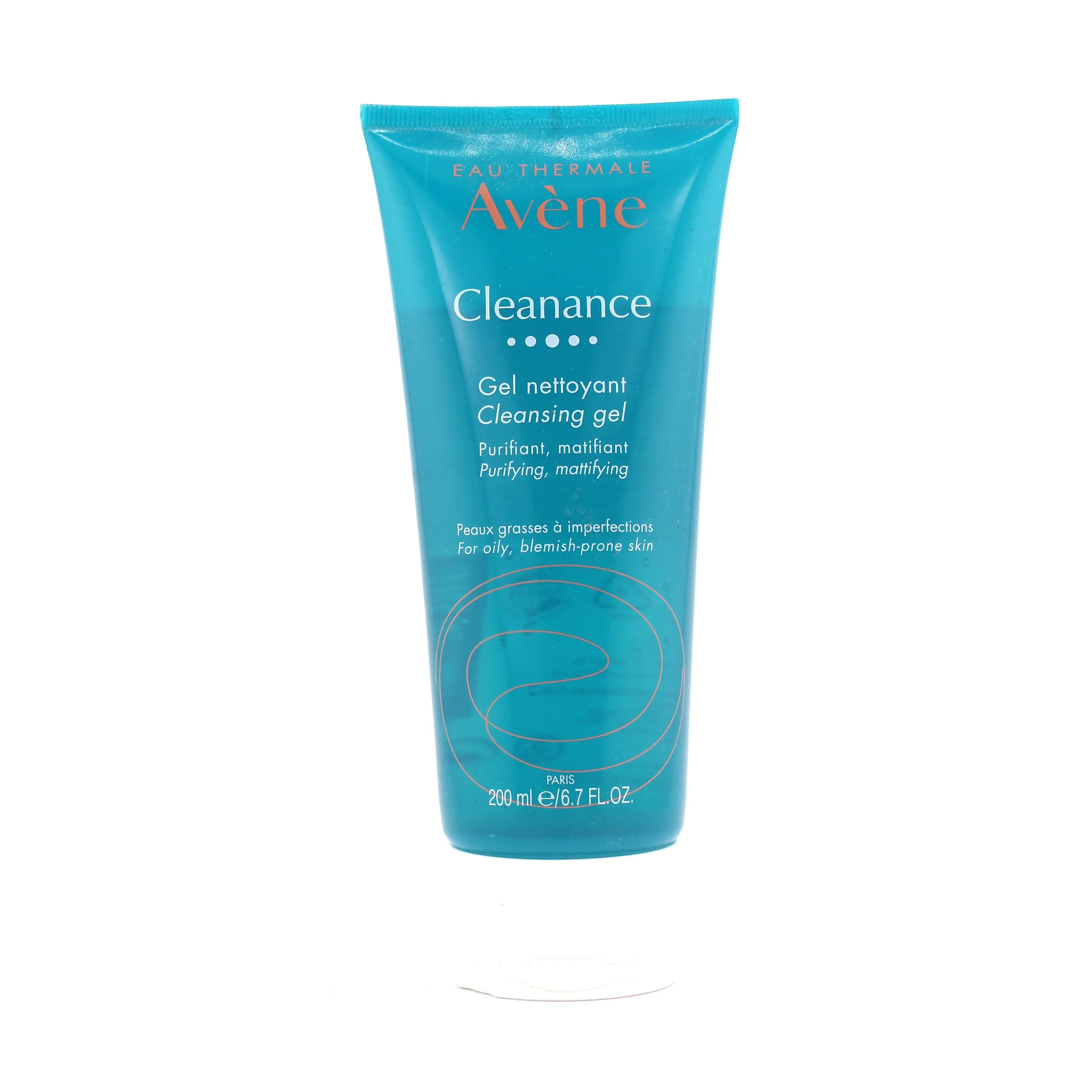Avène Cleanance Cleansing Gel 200ml - Gentle Glycolic Acid Exfoliant, Soothing Hydrating Lightweight Cleanser for Oily & Acne-Prone, Sensitive Skin Adults
