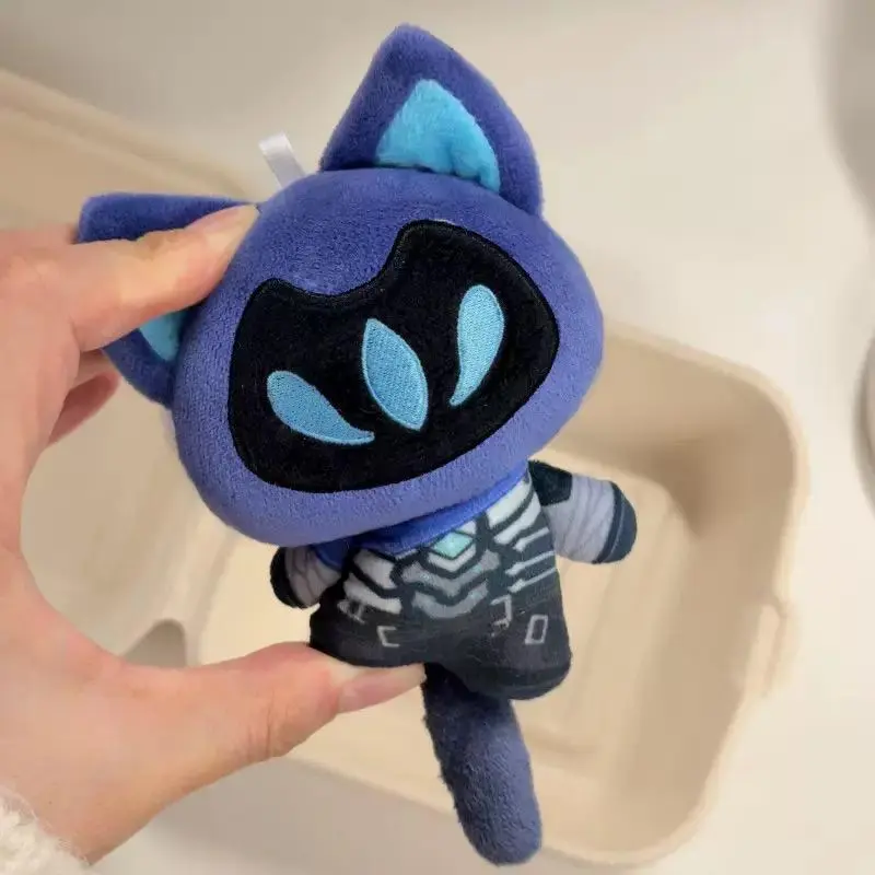 New 10cm Valorant Jett Plush Toys Cute Soft Stuffed Cartoon Pillow Anime Dolls For Kid Birthday Christmas Gift