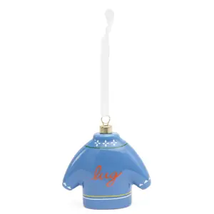 Ceramic Sweater Ornament
