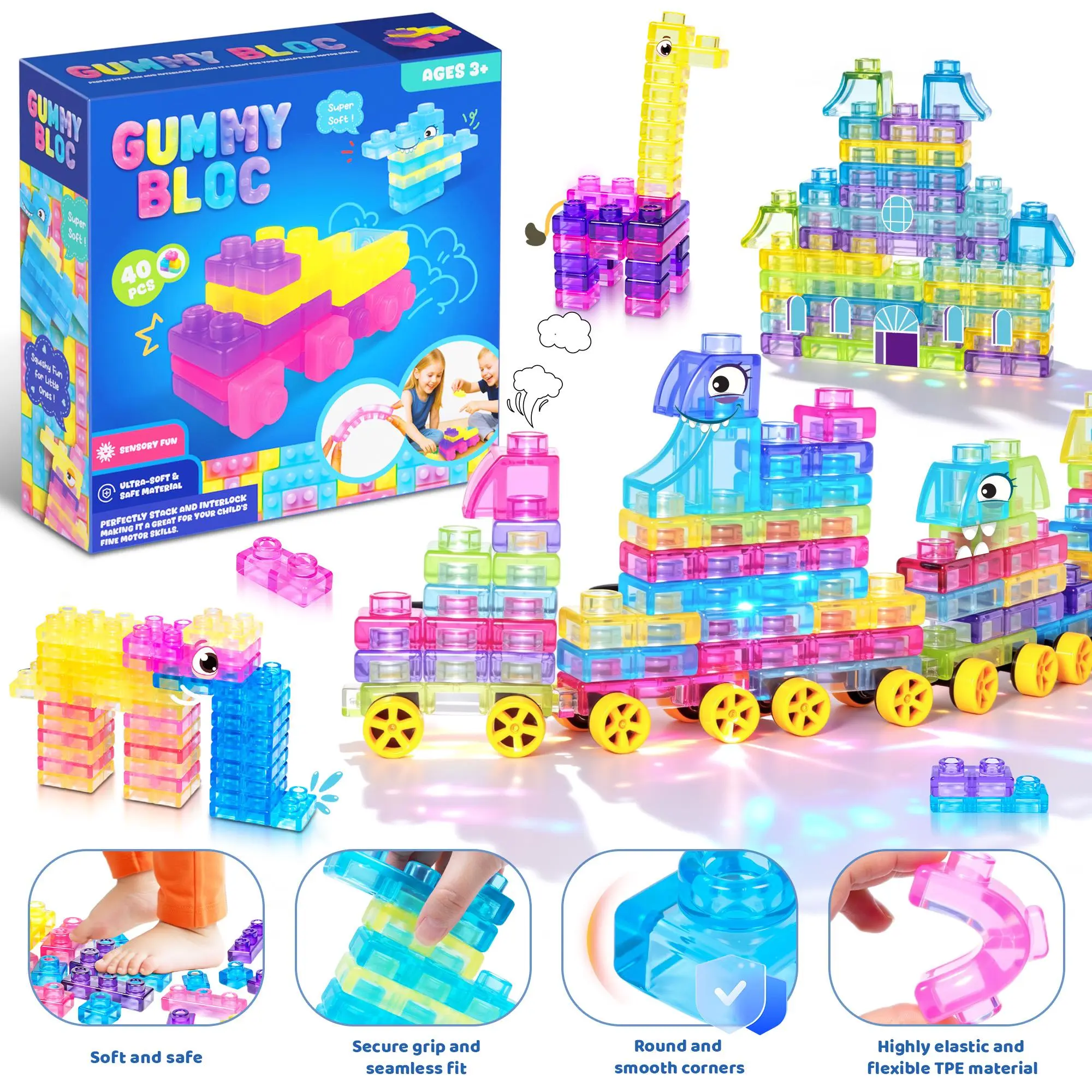 Basic+Train Version, 82Pcs