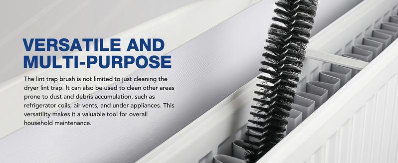 LMMAKE Dryer Vent Cleaner Kit with Flexible Lint Brush Vacuum Attachment for Efficient Deep Cleaning and Fire Prevention Fits Most Vacuums LMMAKE Dryer Vent Cleaner Kit with Flexible Lint Brush Vacuum Attachment for Efficient Deep Cleaning and Fire Prevention Fits Most Vacuums