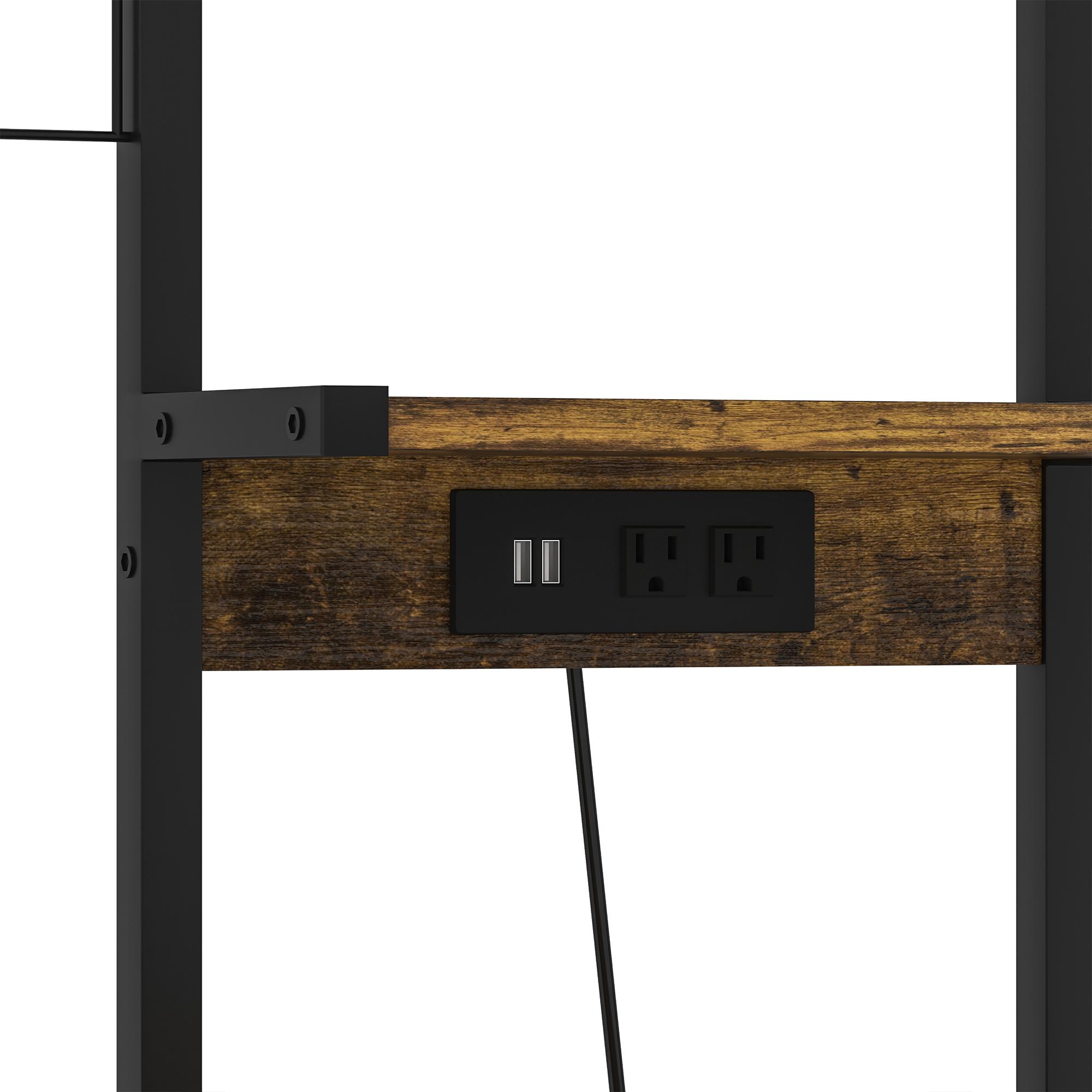 Multifunctional Kitchen Shelf Kitchen Bakers Rack with Storage, 5-Tier Microwave Oven Stand Shelf , Freestanding Utility Kitchen Storage Rack Organiser